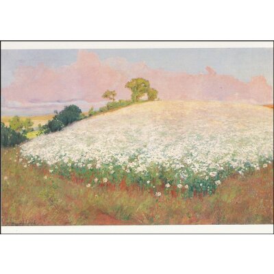 Fritz Overbeck. Buchweizenfeld am Weyerberg,1900