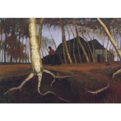Otto Modersohn. Herbst im Moor, 1900