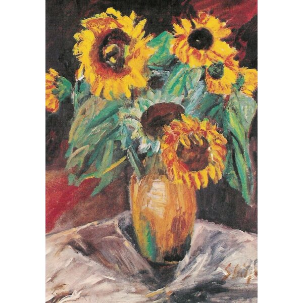 Sophie Bötjer-Mallet. Sonnenblumen