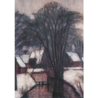 Otto Modersohn. Winter in Fischerhude, 1931