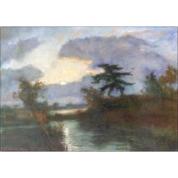 Otto Modersohn. Mondnacht im Teufelsmoor, 1936