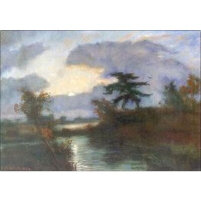 Otto Modersohn. Mondnacht im Teufelsmoor, 1936