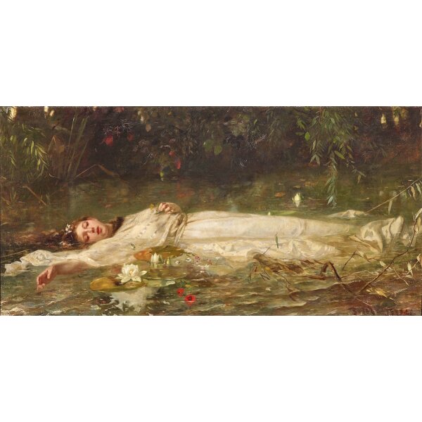 Friedrich Wilhelm Theodor Heyser. Ophelia, ca. 1900