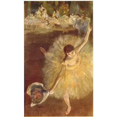 Edgar Degas. Ende einer Arabeske, 1877