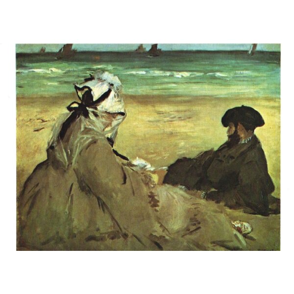 Edouard Manet. Am Strand, 1873