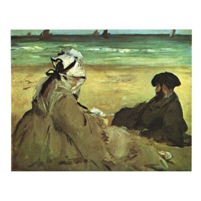 Edouard Manet. Am Strand, 1873