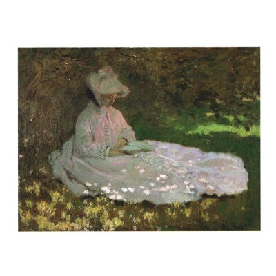 Claude Monet. Lesende Frau, 1872