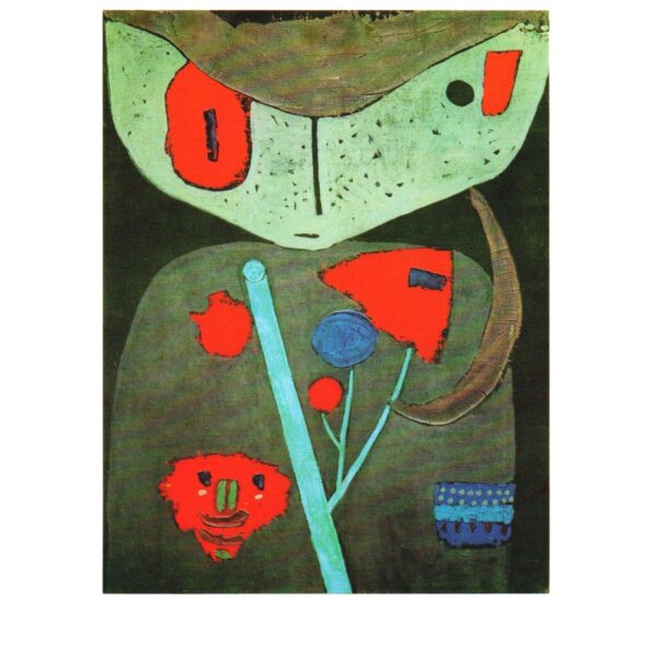 Paul Klee. Gesicht aus einem orientalischen Theater