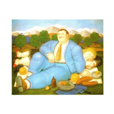 Fernando Botero. Das Nickerchent