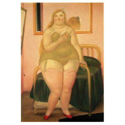 Fernando Botero. Das Schlafzimmer, 1979