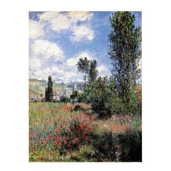 Claude Monet. Path, Saint Martin Island, Vétheuil, 1880