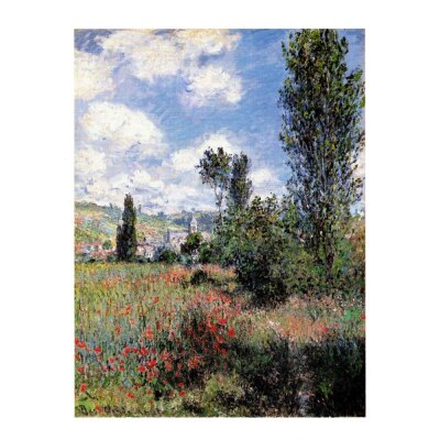 Claude Monet. Path, Saint Martin Island, Vétheuil, 1880