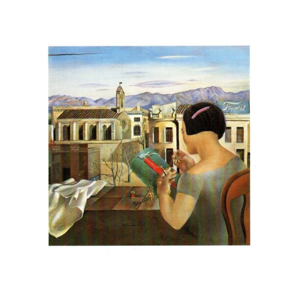 Salvador Dali. Junges Mädchen am Fenster...., 1780