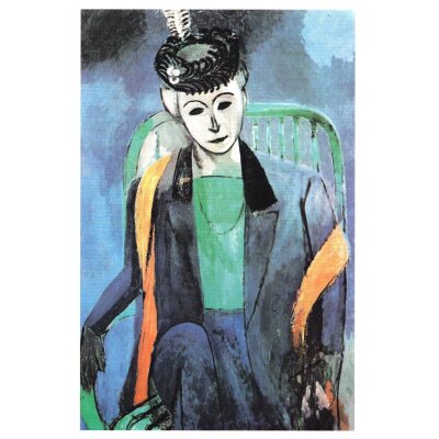 Henri Matisse. Portrait von Frau Matisse, 1787