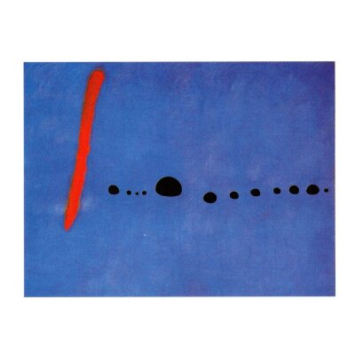 Joan Miró. Blau II, 1961