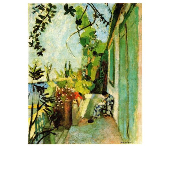 Henri Matisse. Terasse in Saint-Tropez