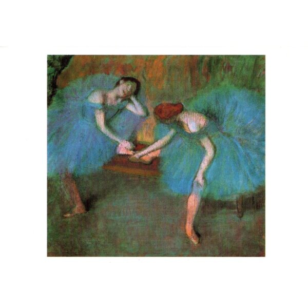 Edgar Degas. Blaue Tänzerinnen