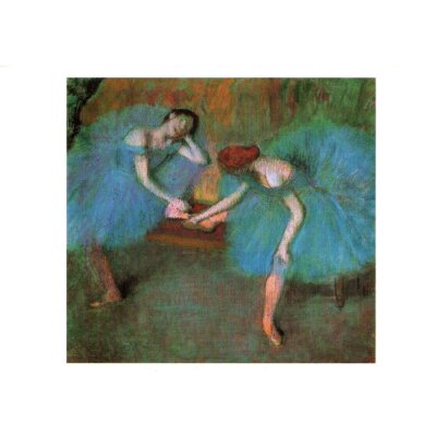 Edgar Degas. Blaue Tänzerinnen
