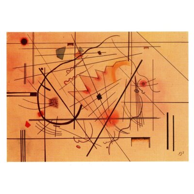 Wassily Kandinsky. Subtiles Vergnügen, 1924