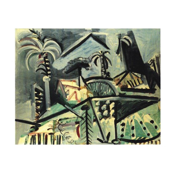 Pablo Picasso. Landschaft, 1972