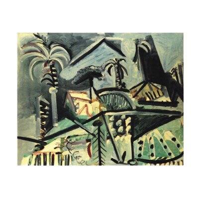Pablo Picasso. Landschaft, 1972