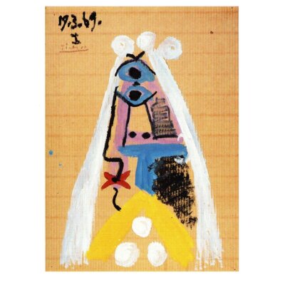 Pablo Picasso. Die Braut, 1969