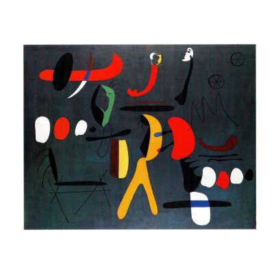 Joan Miró. Gemälde basierend auf einer...