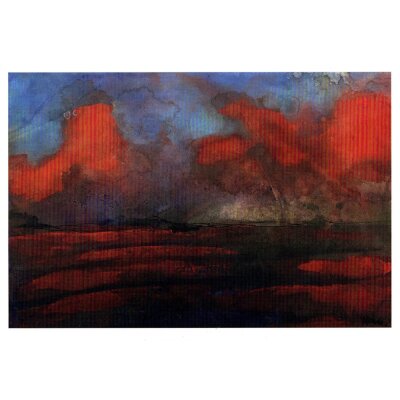 Emil Nolde. Landschaft in rotem Licht