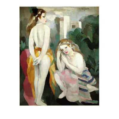 Marie Laurencin. Zwei junge Mädchen in der Landschaft, 1931