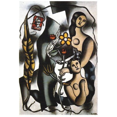 Fernand Léger. Carte postale