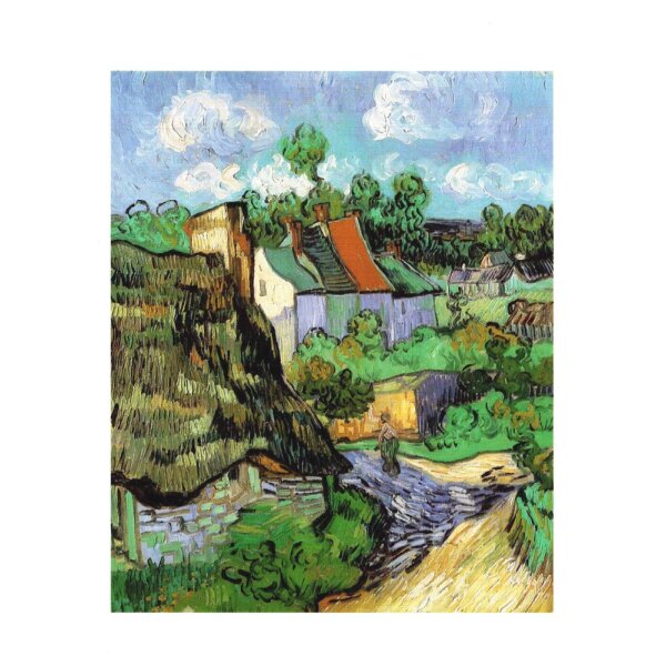 Vincent van Gogh. Häuser in Auvers, 1890