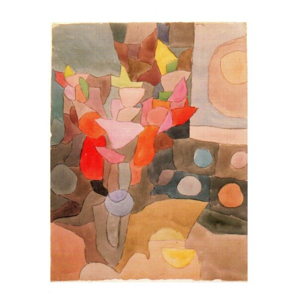 Paul Klee. Stillleben mit Gladiolen