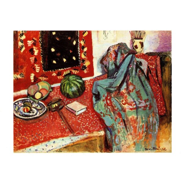 Henri Matisse. Stillleben mit rotem Teppich, 1906