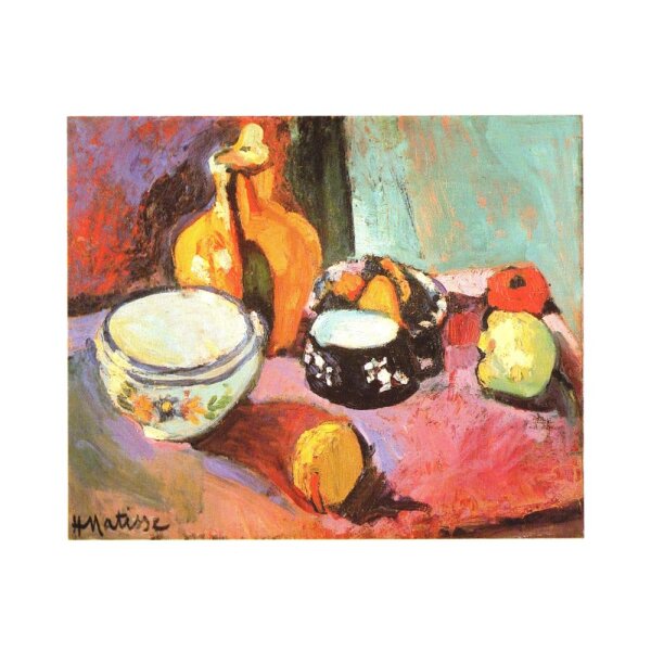 Henri Matisse. Steingut und Früchte, 1901