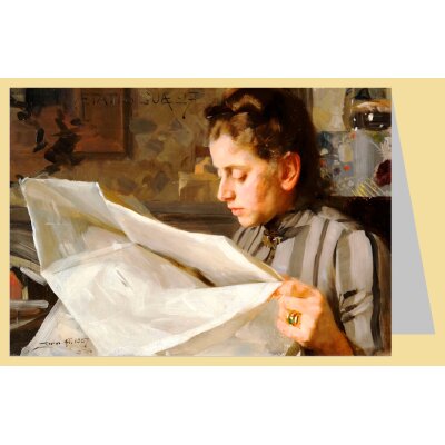 Anders Zorn. Emma Zorn lesend