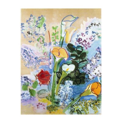 Raoul Dufy. Bouquet d´arums, 1939