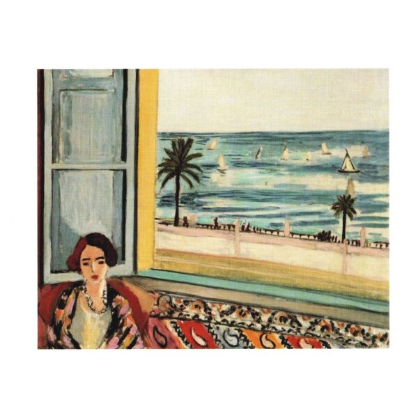Henri Matisse. Sitzende Frau am Fenster, 1949