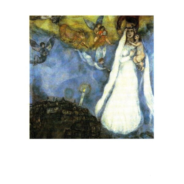 Marc Chagall. La Madone du village, 1938/42