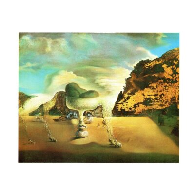 Salvador Dali. Afghan unsichtbar...., 1938