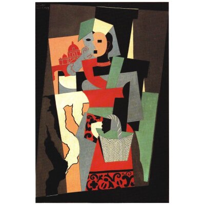 Pablo Picasso. Die Italienerin, 1917