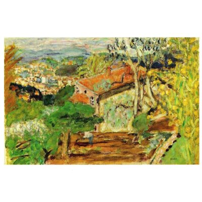 Pierre Bonnard. Das rote Haus, 1942
