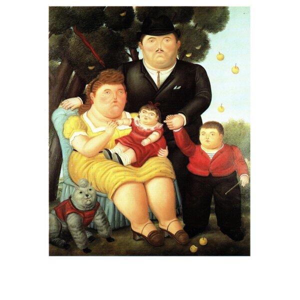Fernando Botero. Familie, 1989