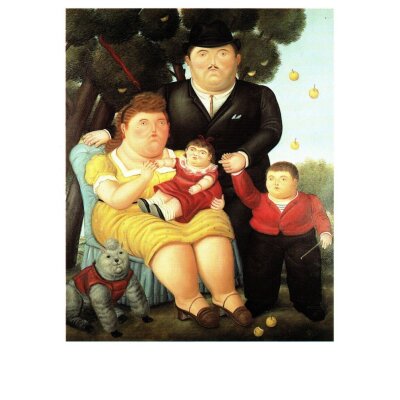 Fernando Botero. Familie, 1989