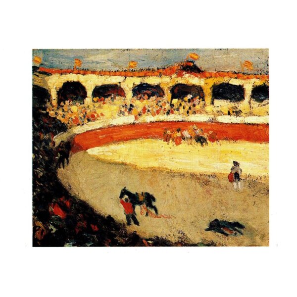 Pablo Picasso. Stierkampf, 1901