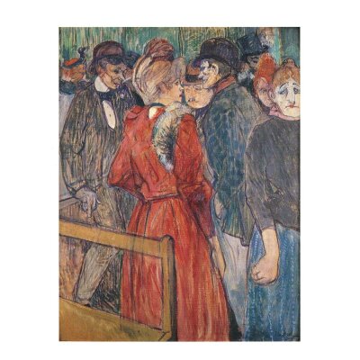 Henri de Toulouse-Lautrec. In der Galette-Mühlet, 1891