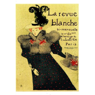 Henri de Toulouse-Lautrec. Die weiße Rezension, 1895