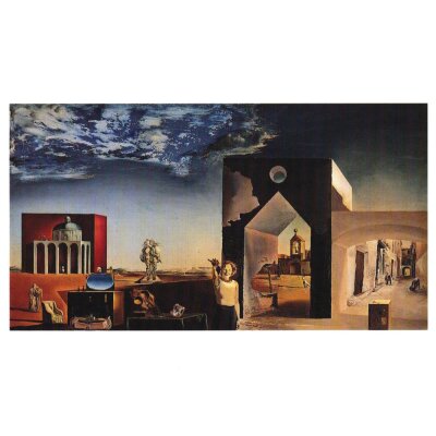 Salvador Dali. Vororte einer paranoiden Stadt, 1936