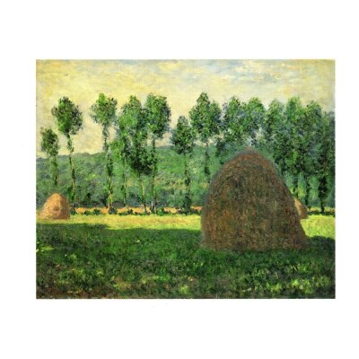 Claude Monet. Heuhaufen in Giverny, 1886
