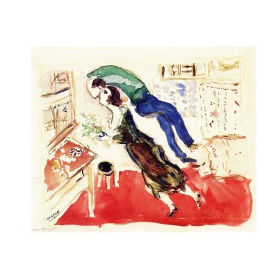 Marc Chagall. Skizze zum Geburtstag