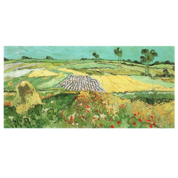 Vinvent van Gogh.Weizenfelder, 1890